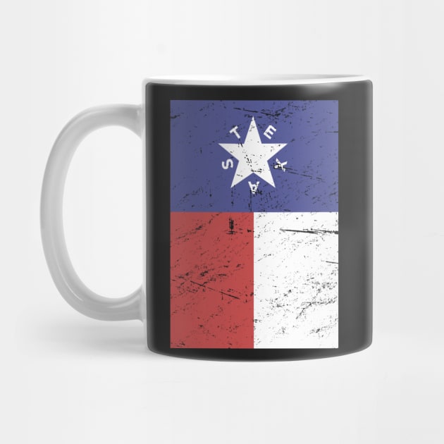 Retro Style Texas Flag by MeatMan